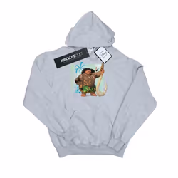 Disney Boys Moana Maui Hoodie - 7-8 Years, Sports Grey