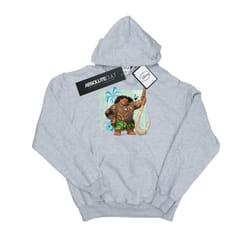 Disney Boys Moana Maui Hoodie - 7-8 Years, Sports Grey