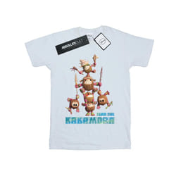 Disney Boys Moana Fear The Kakamora T-Shirt - 7-8 Years, White