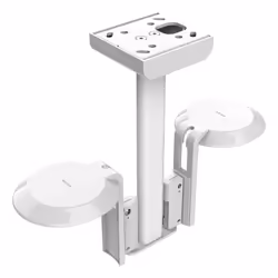 Flexson FLXE100CM2011, Ceiling, Stainless steel, White, Ceiling, 1 leg(s), 80°