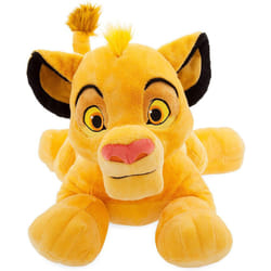 Disney Store Simba Large Soft Plush Toy, The Lion King, 34cm/13",