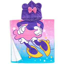 Disney Store Minnie Mouse Mystical 100% Cotton Poncho-Style Hooded