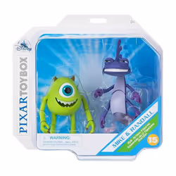Disney Store Mike and Randall 2 Action Figure Pixar Toybox