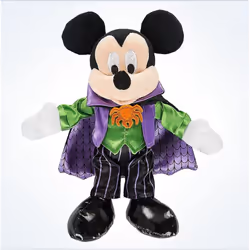 Disney Parks Mickey Halloween Cute Spooky Vampire Plush 2015 Exclusive