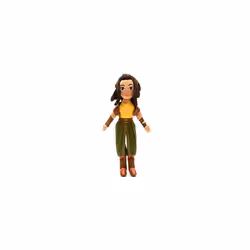 Official Raya and the Last Dragon Soft Toy Doll, 42cm/16.5â, Wearing Classic Outfit with Cape, Suitable for All Ages