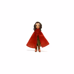 Official Raya and the Last Dragon Soft Toy Doll, 42cm/16.5â, Wearing Classic Outfit with Cape, Suitable for All Ages