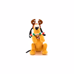 Disney Festive Holiday Cheer Medium Pluto Collectable Plush Decoration