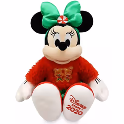 Disney 2020 Christmas Minnie Mouse Collectable Plush Decoration