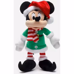 Disney Holiday Cheer Mickey Mouse Collectable Plush Decoration
