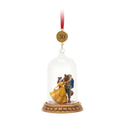 Disney Store Beauty & The Beast 30th Anniversary Legacy Hanging Christmas Ornament: Beauty & The Beast