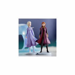 Official Frozen 2 Deluxe Figurine Playset, 9 Pc. Set, Includes Anna and Elsa In Their Travel Outfits, Queen Anna, Elsa the Snow Queen, Mathias, Nokk,