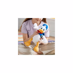 Official Donald Duck Small Soft Toy for Kids, 32cm/12â, Cuddly Character with Soft Feel Finish and Embroidered Details, Classic Sailor's Outfit -
