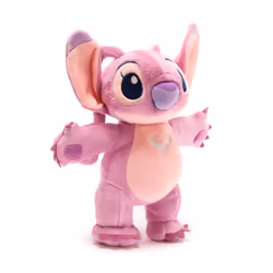 Official Angel Standing Medium Soft Toy, Lilo & Stitch, 28cm/11â, Plush Cuddly Cosmically Cute Character with