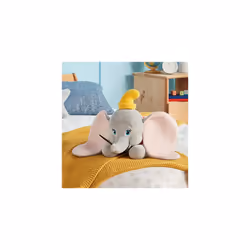 Official Dumbo Medium Soft Toy for Kids, 44cm/17â, Plush Cuddly Classic Character, Baby Elephant with Iconic Hat, Embroidered Details and Soft Feel