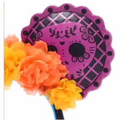 Parks Minnie Mouse Dia De Los Muertos (Day of the Dead) Ears Hairband Headband