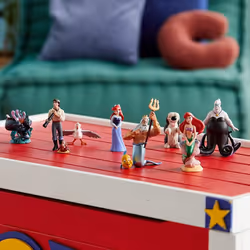 Disney Store Official The Little Mermaid Deluxe Figurine Playset