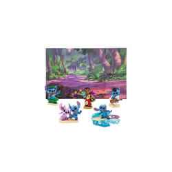 Official Lilo & Stitch Deluxe Figurine Playset, 6 Pc., Moulded Character Toy Figures, Including Lilo, Stitch and Angel, Features Colourful and