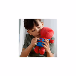 Store Official Spider-Man Small Soft Toy, 28cm/11â, Kids Plush Cuddly Toy Figure with Embroidered Details, Stuffed Character Doll, Suitable for Ages