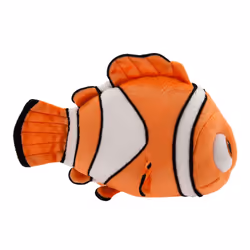 Official Nemo Small Soft Toy for Kids, Finding Nemo, 23cm/9â, Clownfish Plush Fish Character Figure with Embroidered