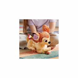 Official Bambi Medium Soft Toy for Kids, 28cm/11â, Plush Character Figure with 3D Butterfly on Tail and Embroidered Details, Suitable for Ages 0+