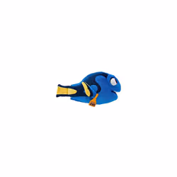 Official Dory Small Soft Toy for Kids, Finding Nemo, 32cm/12â, Blue Tang Fish Plush Character Figure with Embroidered Details, Suitable for Ages 0+