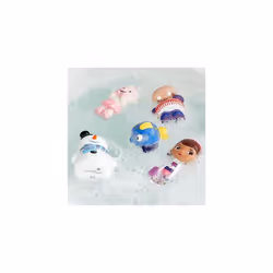 Official Bath Toy Set for Kids, Doc McStuffins, 5 Pc., Playset Includes Bucket with Straining Lid and Five Figures, Suitable for Ages 6 Months+