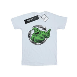Disney Mens Nightmare Before Christmas Roll The Dice T-Shirt - XXL, White