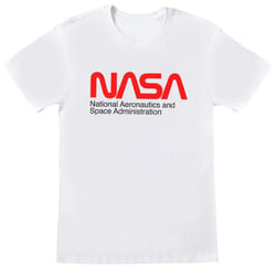 NASA Boys Aeronautics And Space T-Shirt - 7-8 Years, White