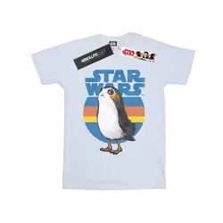 Star Wars Womens/Ladies The Last Jedi Porg Cotton Boyfriend T-Shirt - S, White