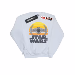 Star Wars Boys Sunset TIE Fighter Sweatshirt - 5-6 Years, White