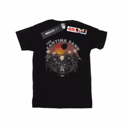 Star Wars Mens Cantina Band T-Shirt - S, Black