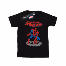 Marvel Womens/Ladies The Amazing Spider-Man Cotton Boyfriend T-Shirt - L, Black