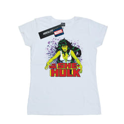 Marvel Womens/Ladies The Savage She-Hulk Cotton T-Shirt - S, White