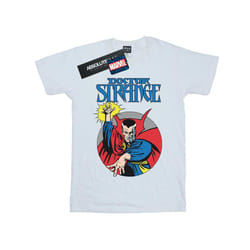 Marvel Mens Doctor Strange Circle T-Shirt - XL, White
