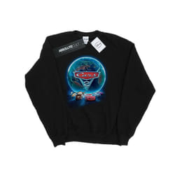 Disney Mens Cars Globe Movie Poster Sweatshirt - L, Black