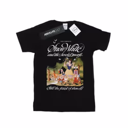 Disney Mens Snow White And The Seven Dwarfs T-Shirt - XL, Black