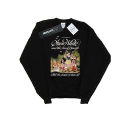 Disney Mens Snow White And The Seven Dwarfs Sweatshirt - XL, Black