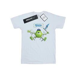 Disney Mens Monsters University Taped Mike T-Shirt - L, White
