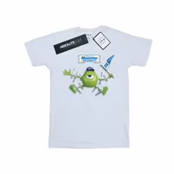 Disney Mens Monsters University Taped Mike T-Shirt - XXL, White