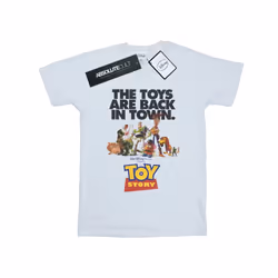 Disney Mens Toy Story Movie Poster T-Shirt - L, White