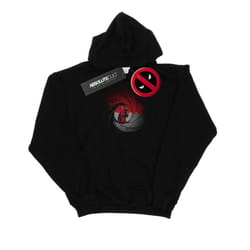 Marvel Mens Deadpool Gun Barrel Hoodie - M, Black