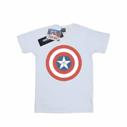 Marvel Boys Captain America Civil War Shield T-Shirt - 12-13 Years, White