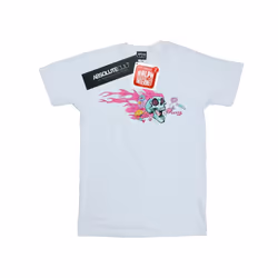 Disney Mens Wreck It Ralph Candy Skull T-Shirt - M, White