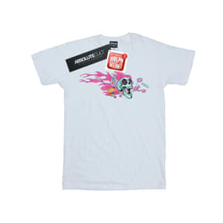 Disney Mens Wreck It Ralph Candy Skull T-Shirt - M, White