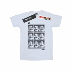 Star Wars Boys Stormtrooper Yearbook T-Shirt - 7-8 Years, White