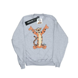 Disney Mens Winnie The Pooh Classic Tigger Sweatshirt - XL, Sports Grey