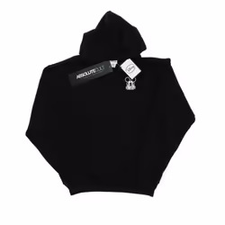Disney Womens/Ladies Mickey Mouse Dont Speak Breast Print Hoodie - S, Black