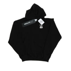 Disney Womens/Ladies Mickey Mouse Dont Speak Breast Print Hoodie - S, Black
