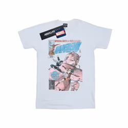 Marvel Womens/Ladies Daredevil Distressed Bullseye Vs Elektra Cover Cotton Boyfriend T-Shirt - XL, White
