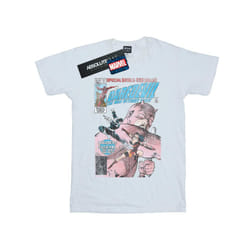 Marvel Womens/Ladies Daredevil Distressed Bullseye Vs Elektra Cover Cotton Boyfriend T-Shirt - XL, White